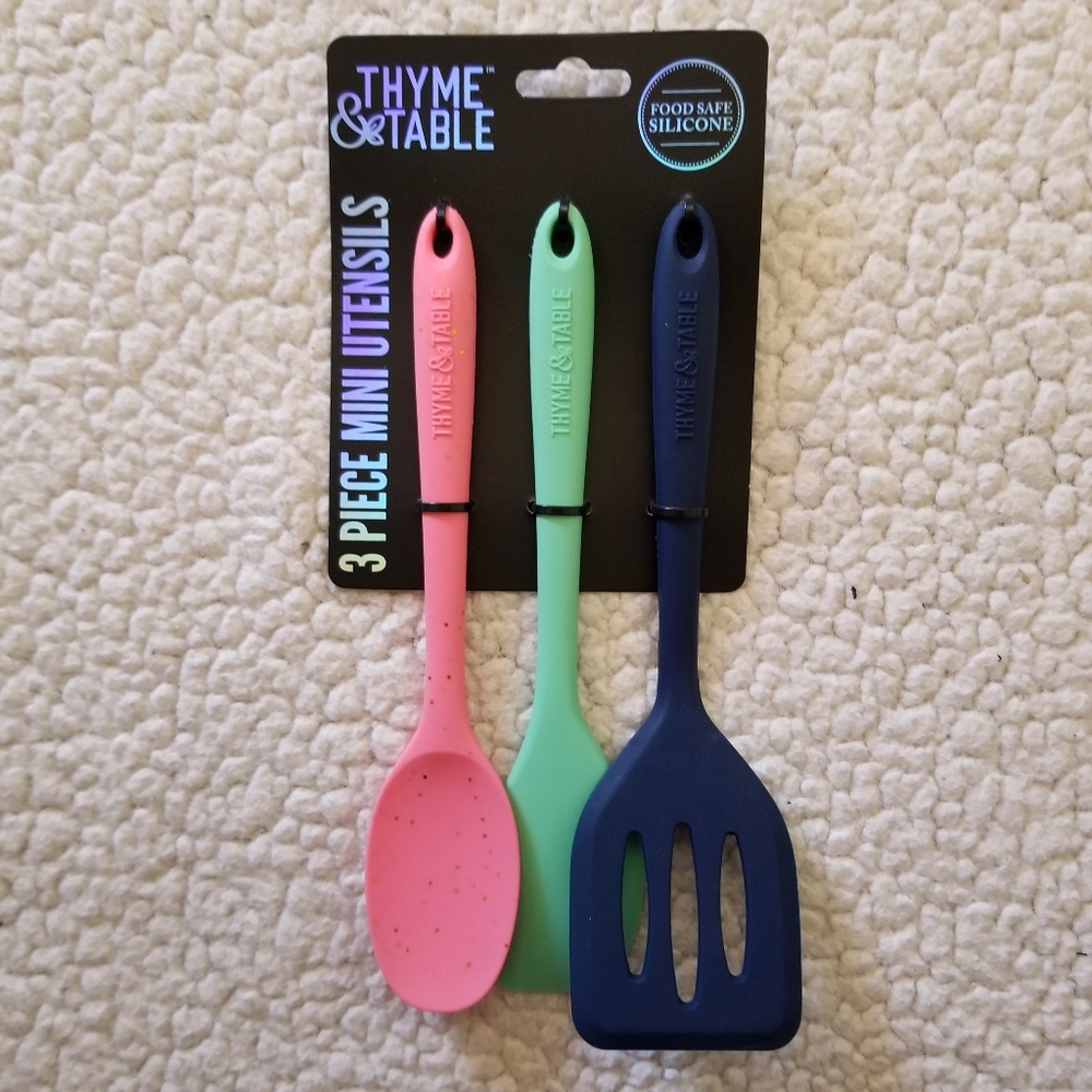 Thyme & Table 3-Piece Mini Kitchen Utensil Set